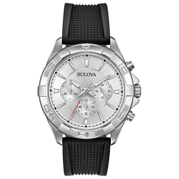 Bulova Other - Bulova Men's Silver 43mm Watch! With box